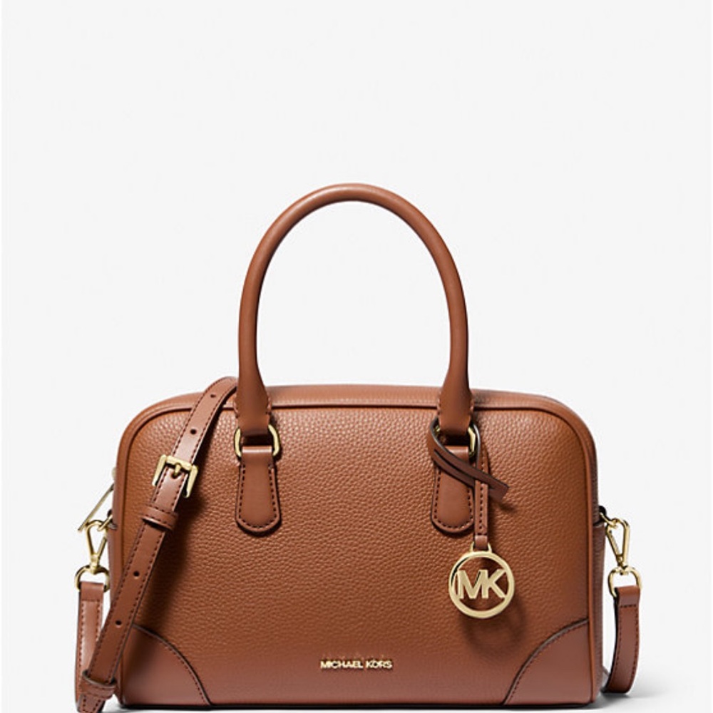 Michael Kors Brown Leather Satchel